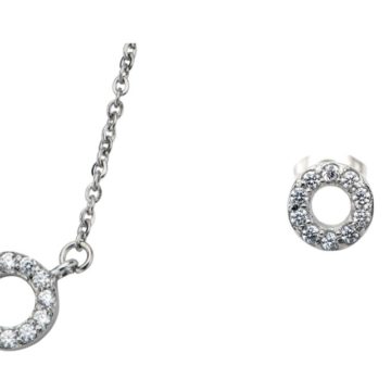 Fire Steel, Stainless Steel Jewellery Sets, CZ Bridal Jewellery